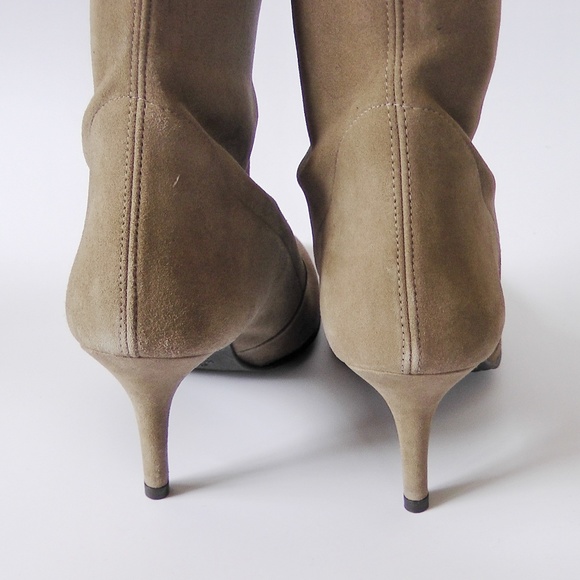 New Stuart Weitzman Over the Knee Tiemodel Heeled Boot - for Fall & Night Out - Picture 9 of 14